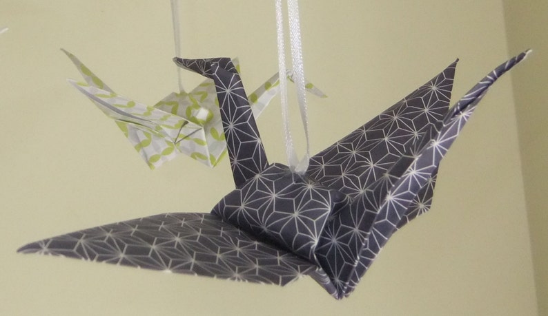 Custom Origami Crane Mobile Made to Order image 4