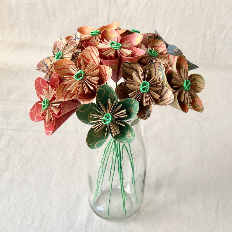 Origami Blumenstrauß