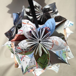 Carte NC Origami Ornement de Noël