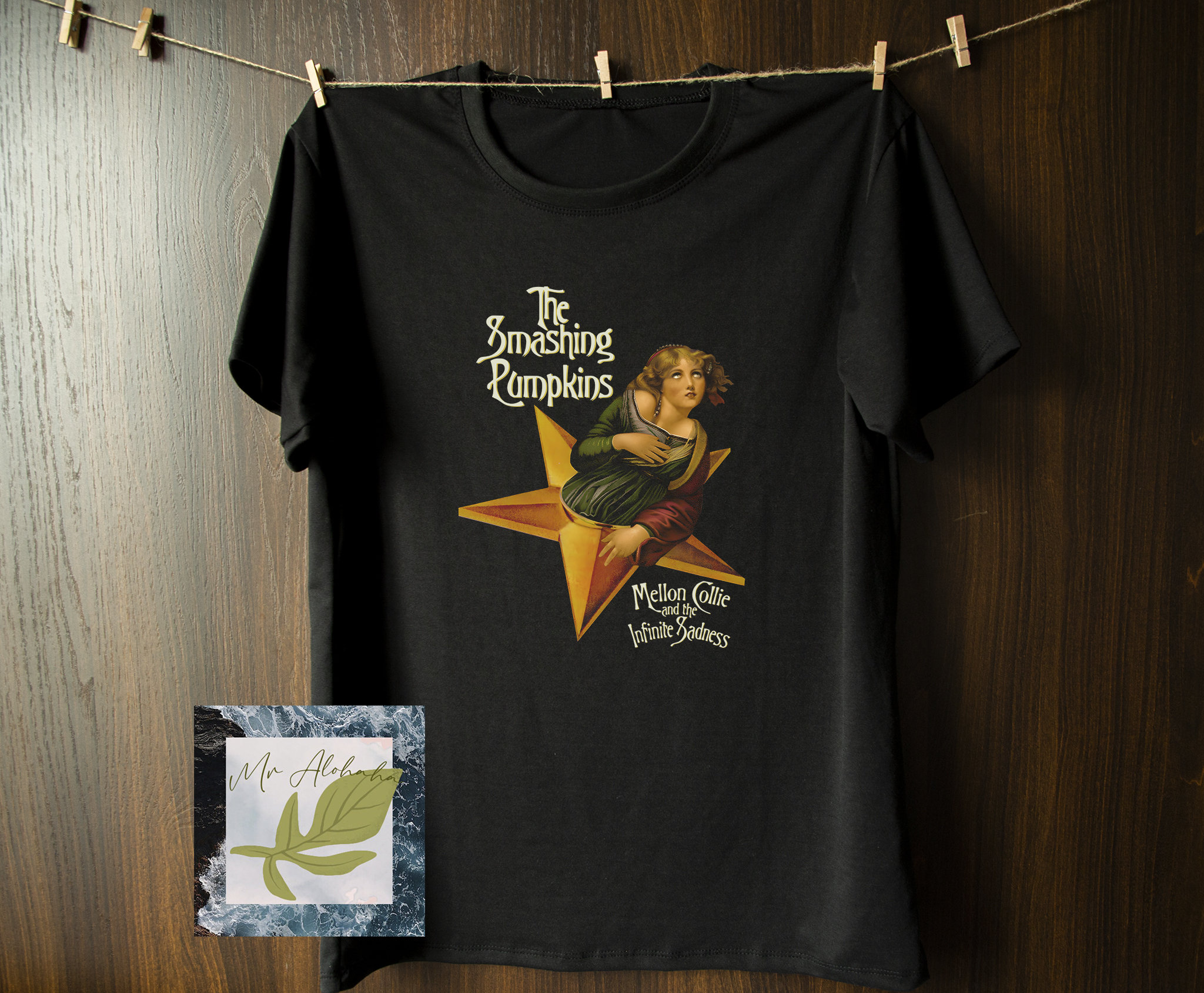Discover The Smashing Pumpkins Mellon Collie and the Infinite Sadness T-shirt, Vintage Style