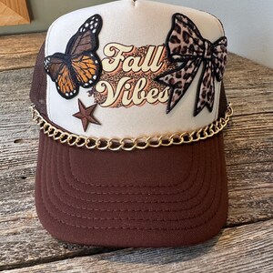Fall vibes trucker hat