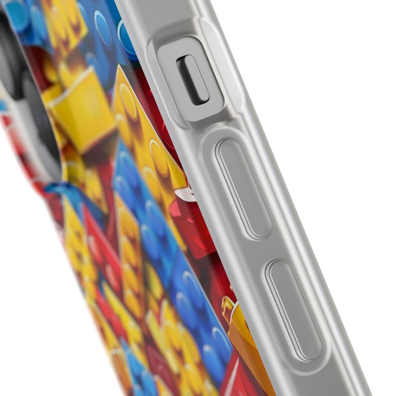 Toy Bricks Flexi Case Building Bricks Slim Phone Case for iPhone 16 15 14 13 12 Pro Max Samsung Galaxy s24 s23 s22