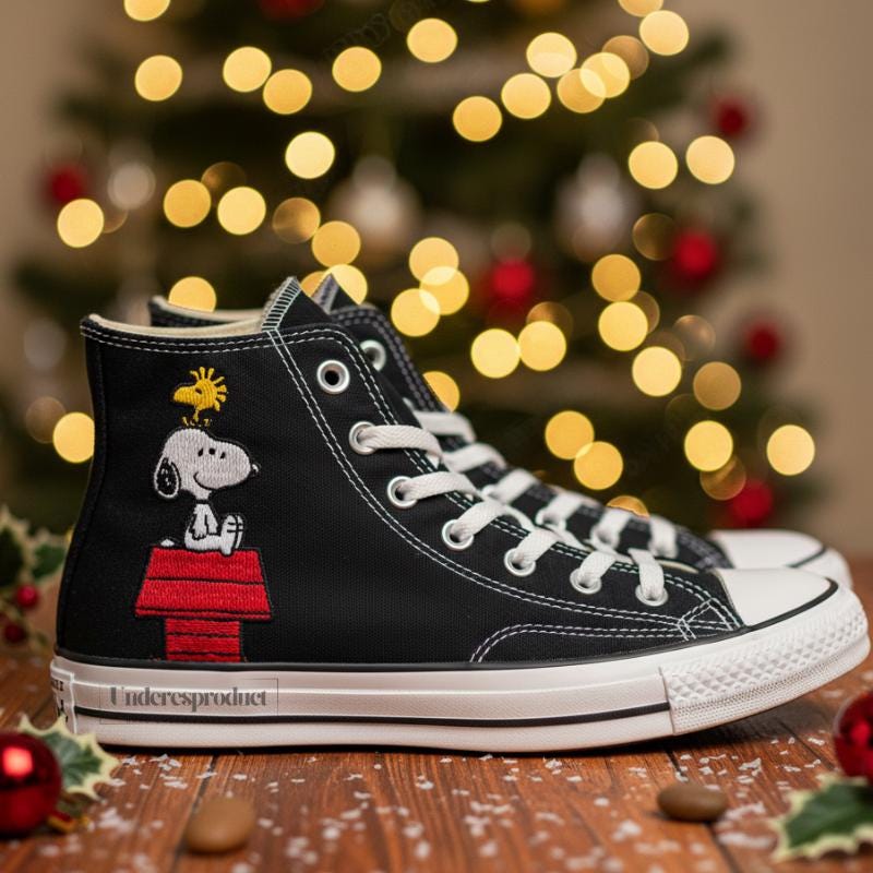 Christmas Converse - Etsy