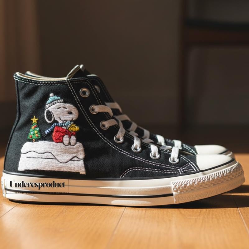 Christmas Converse - Etsy
