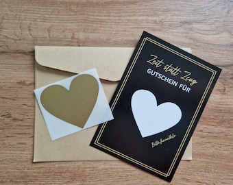 Voucher Time instead of stuff