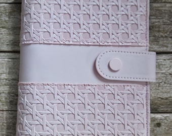 Budget planner / binder A6 honeycomb pattern (braided)