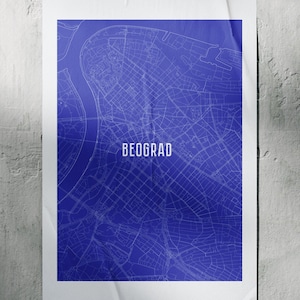 30/40 Belgrade map