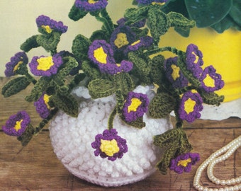 Spring Bouquet Vintage Crochet Pattern