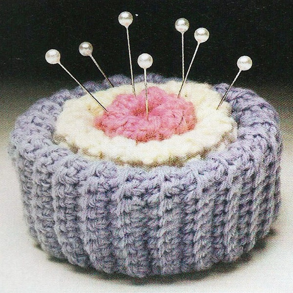 Pin Cushion Vintage Crochet Pattern