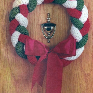 Braided Wreath Vintage Crochet Pattern