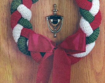 Braided Wreath Vintage Crochet Pattern