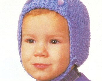 Baby Hat Vintage Crochet Pattern