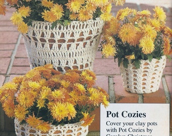 Pot Cozies Vintage Crochet Pattern