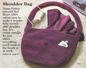 Shoulder Bag Vintage Crochet Pattern