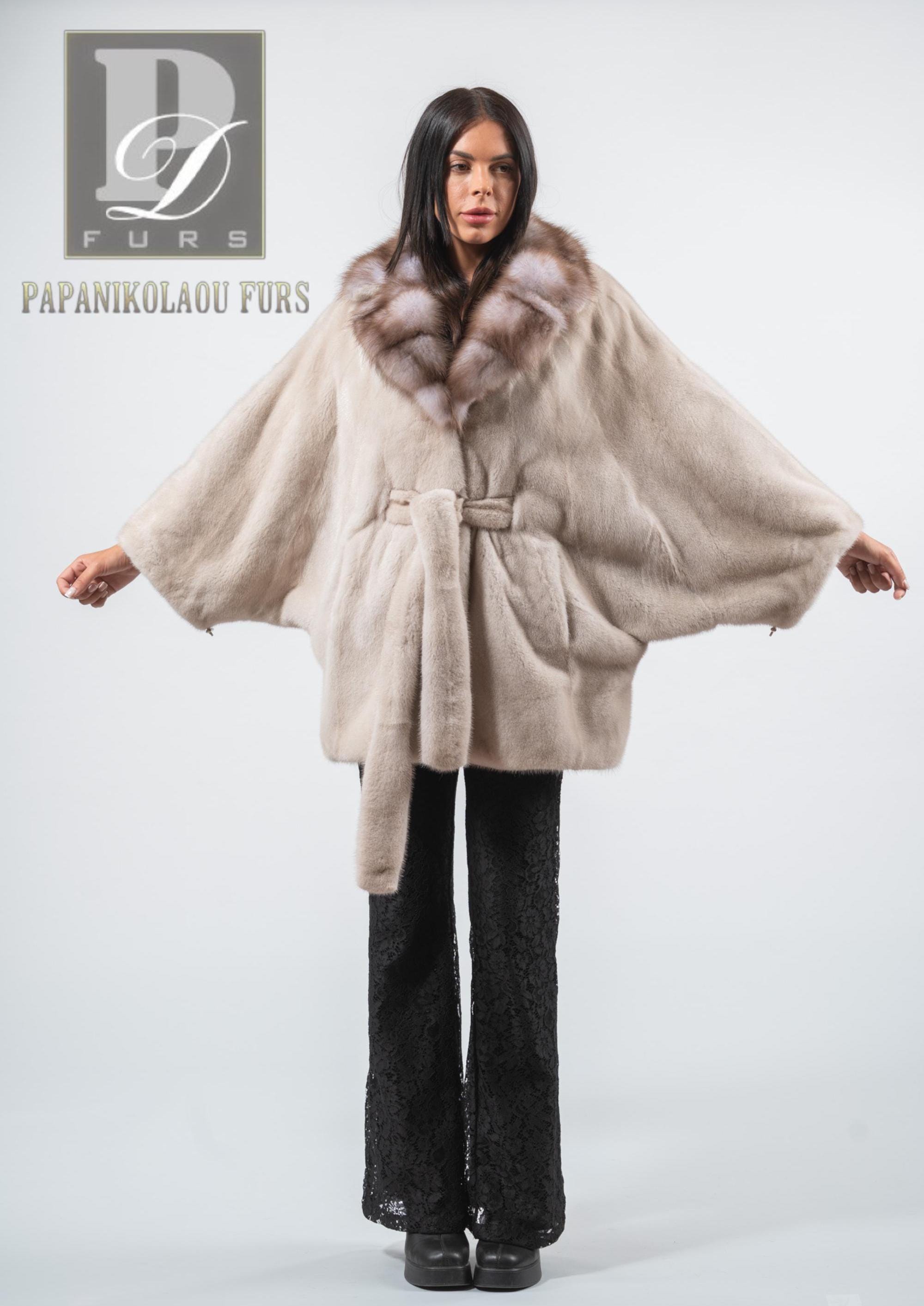 Sable Fur Cape