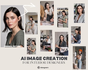 AI Image Creation for Interior Design | Ideogram Prompt Pack + Prompt Writing Guide