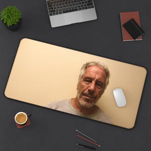 Epstein no se disparó a sí mismo - Alfombrilla de ratón grande