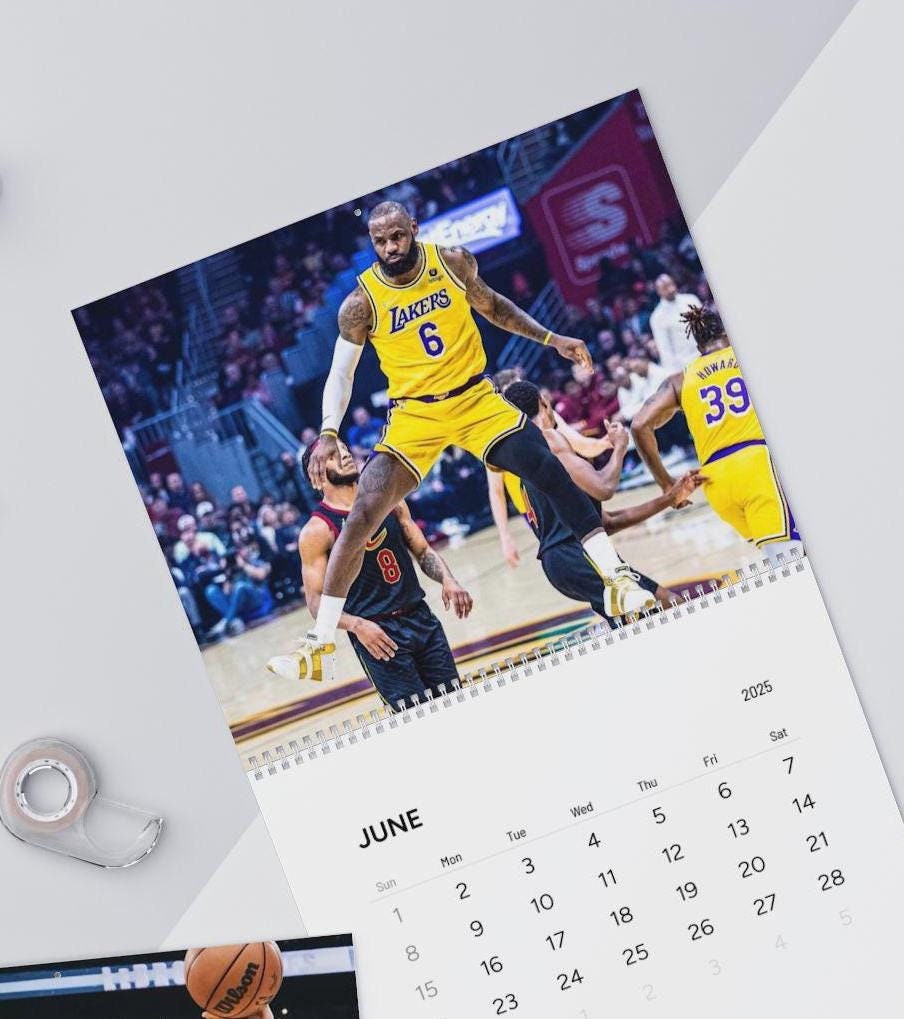 Basketball Calendar 2025 - Etsy basketball-calendar-2025-etsy