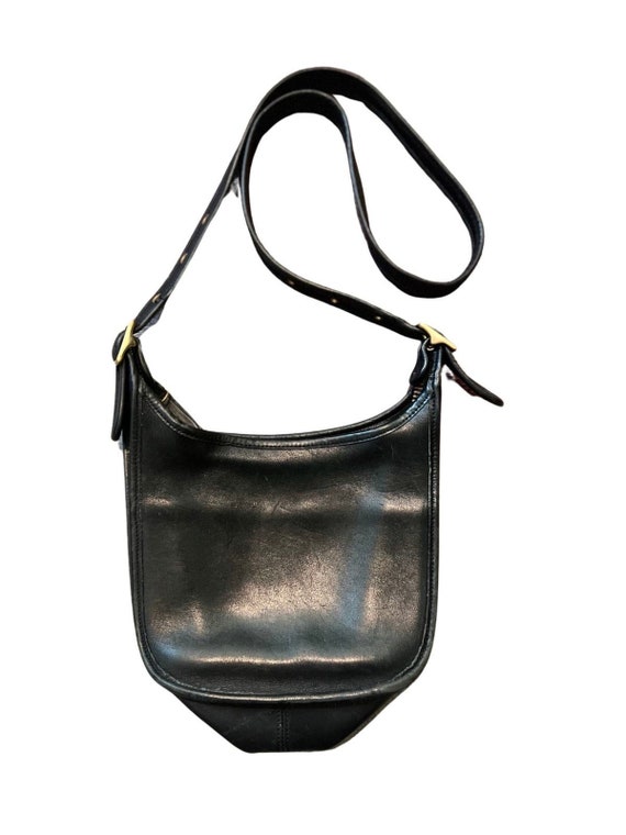 Vintage COACH Legacy Janice Black Leather Bag - image 2