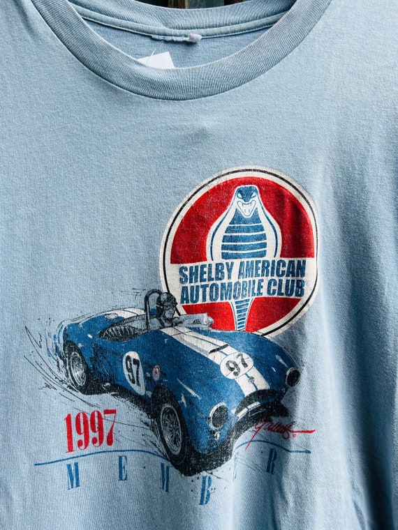 1997 Shelby American Automobile Club Tee Mens Siz… - image 2