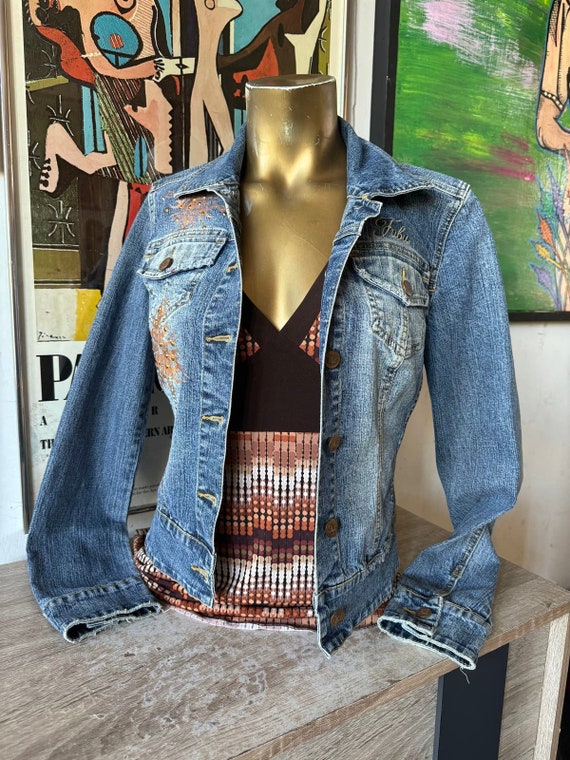 Fubu jeans jacket deals