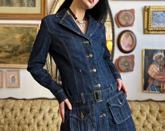 Robe en jean Jou Jou de l'année 2000 Moyenne