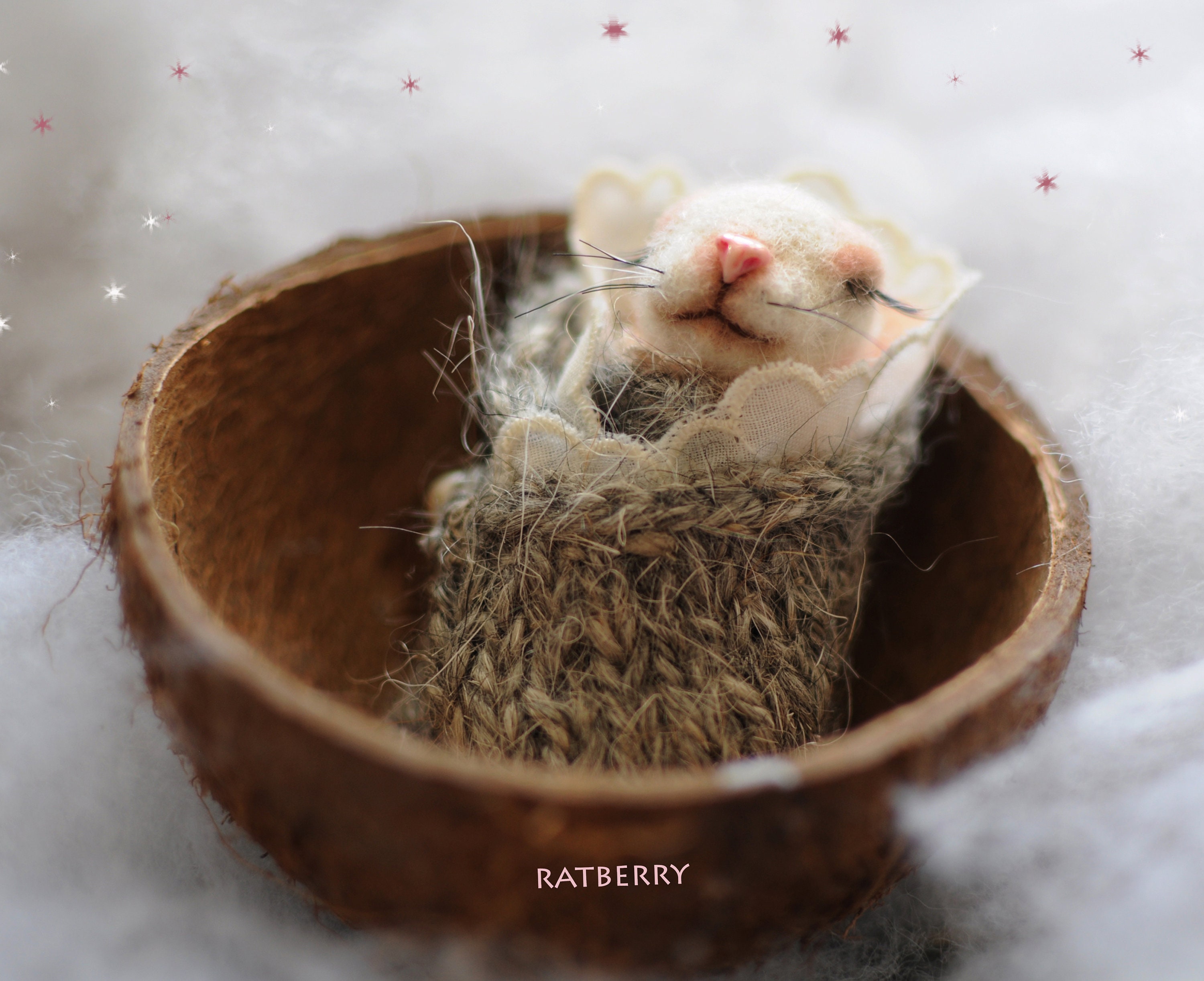 Needle felted mouse Wool felt mice Felt Toy Miniature Woodland Etsy