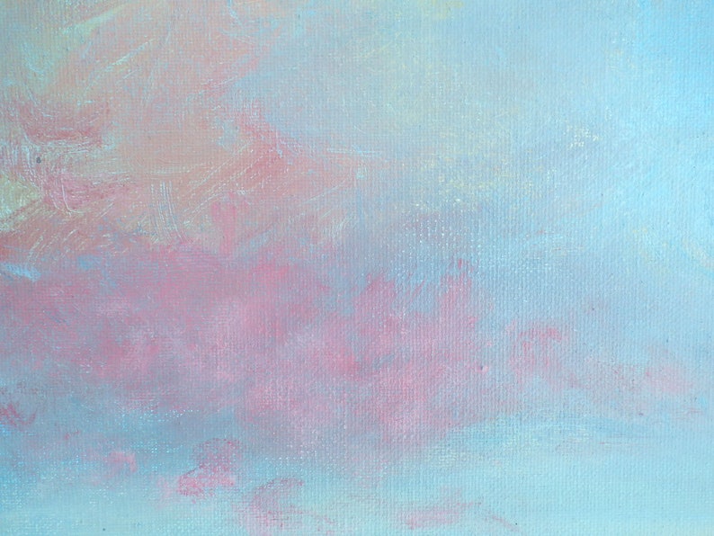 Vertical beach painting large ocean painting large vertical Etsy