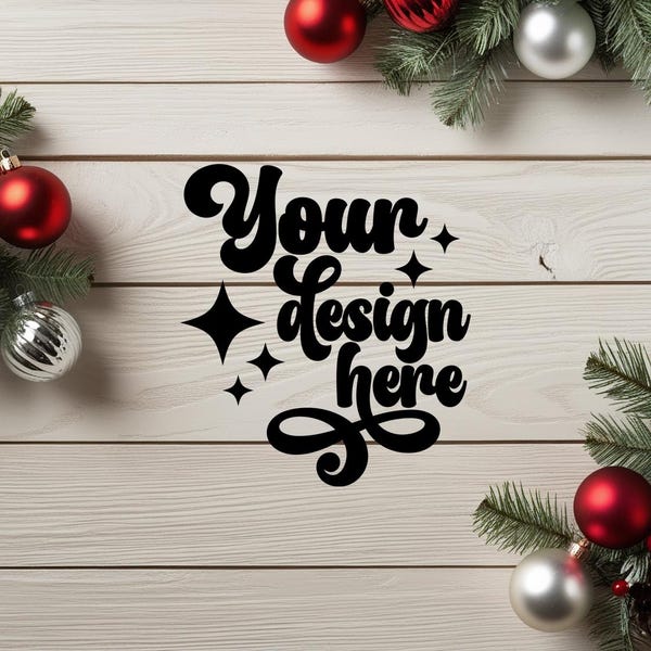 Wooden Plank Christmas Mockup Wood Mock Up Christmas Mockup Christmas Plank Mock up Mockup Holiday Plank Mockup JPEG Digital