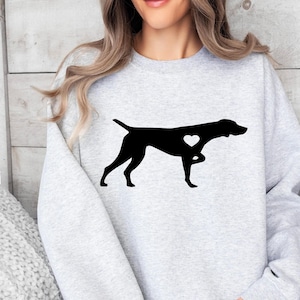 German Shorthaired Pointer Heart SVG PNG GSP Car Decal Digital Image Instant Download svg png jpeg eps dfx