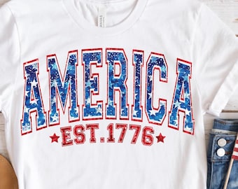 4 de Julho PNG, EUA PNG, Bandeira Americana PNG, 4 de Julho PNG, Quatro de Julho PNG, Designs de Sublimação Retro 1776 Downloads DTF