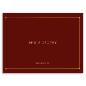 PORTUGUÊS_Livro Phil-osophy: A coleção definitiva de citações de Phil Dunphy da Modern Family