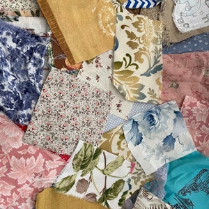 Grab Bag Vintage Fabric/ Newer Fabric  pieces