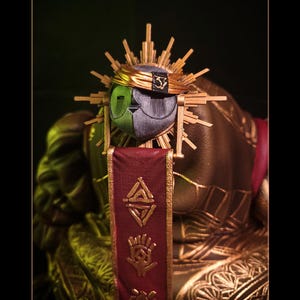 Figurine de Esquie | Clair Obscur : Expédition 33 | Résine 14K | peinte ou non peinte, 300 mm | 12K | Impression 3D