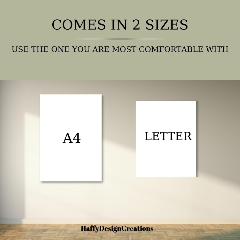 2025 Monthly Calendar Printable, 2025 Calendar, Month at a Glance, A4 ...