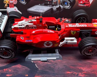 Alternative Ferrari F2004 Schumacher / Barricherllo Sticker Pack – High-Quality Vinyl Decals for Model 11375