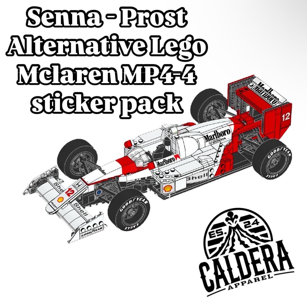 Alternative Mclaren MP4/4 Sticker Pack – High-quality Vinyl Decals for ...