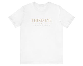 T-shirt met paranormale elementen en het Derde Oog | Geesten, Spiegel, Rozen, Occult en Spiritueel Shirt