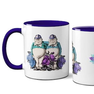 Tweedledum and Tweedledee - Alice in Wonderland Mug/Cup