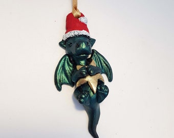 Dragon Christmas Decoration ( Small Green)