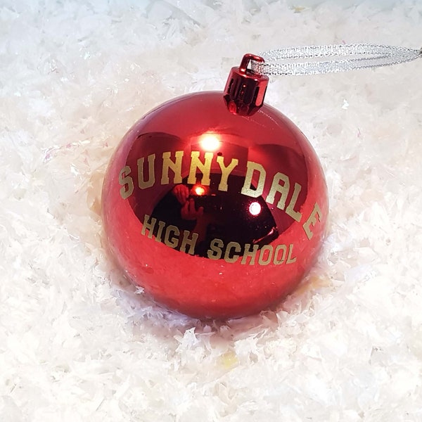 Sunnydale High School Bauble  -  (Christmas Decoration)
