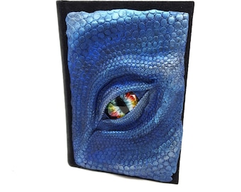 Dragon eye Journal A5, Blue and SIlver