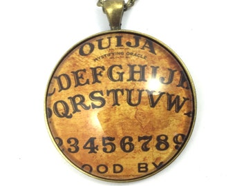 Ouija Spirit Board Necklace
