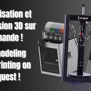 3D modeling and printing service on demand
