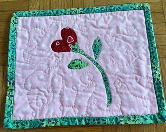 Quilted Mug Rug