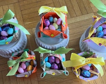 Sewn Tiny Easter Baskets