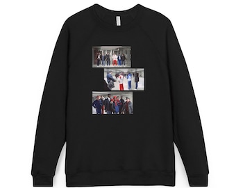 Przytulna bluza unisex Train Station Battle