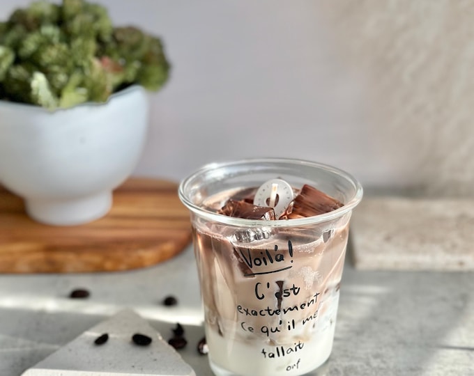 Iced Cafe Latte Candles