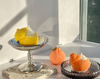Sorbet Candles - Orange, Lemon