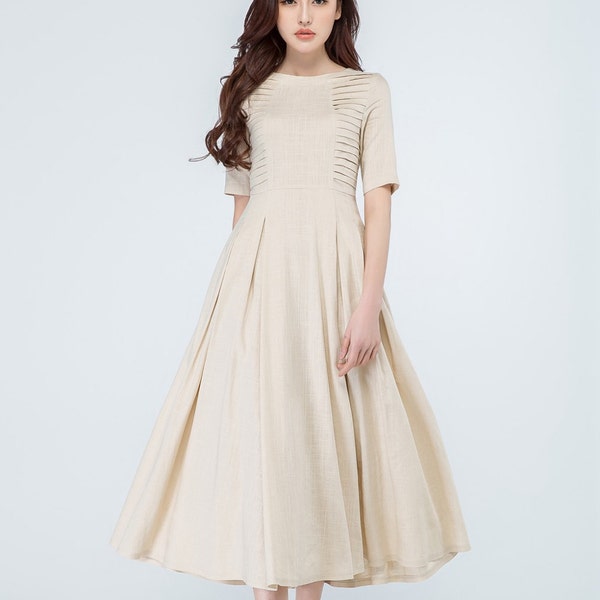 Beige Wedding Dress - Etsy